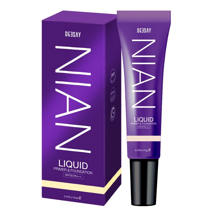 #Deesay Nian Liquid Foundation 15ml 02 - 01 Light