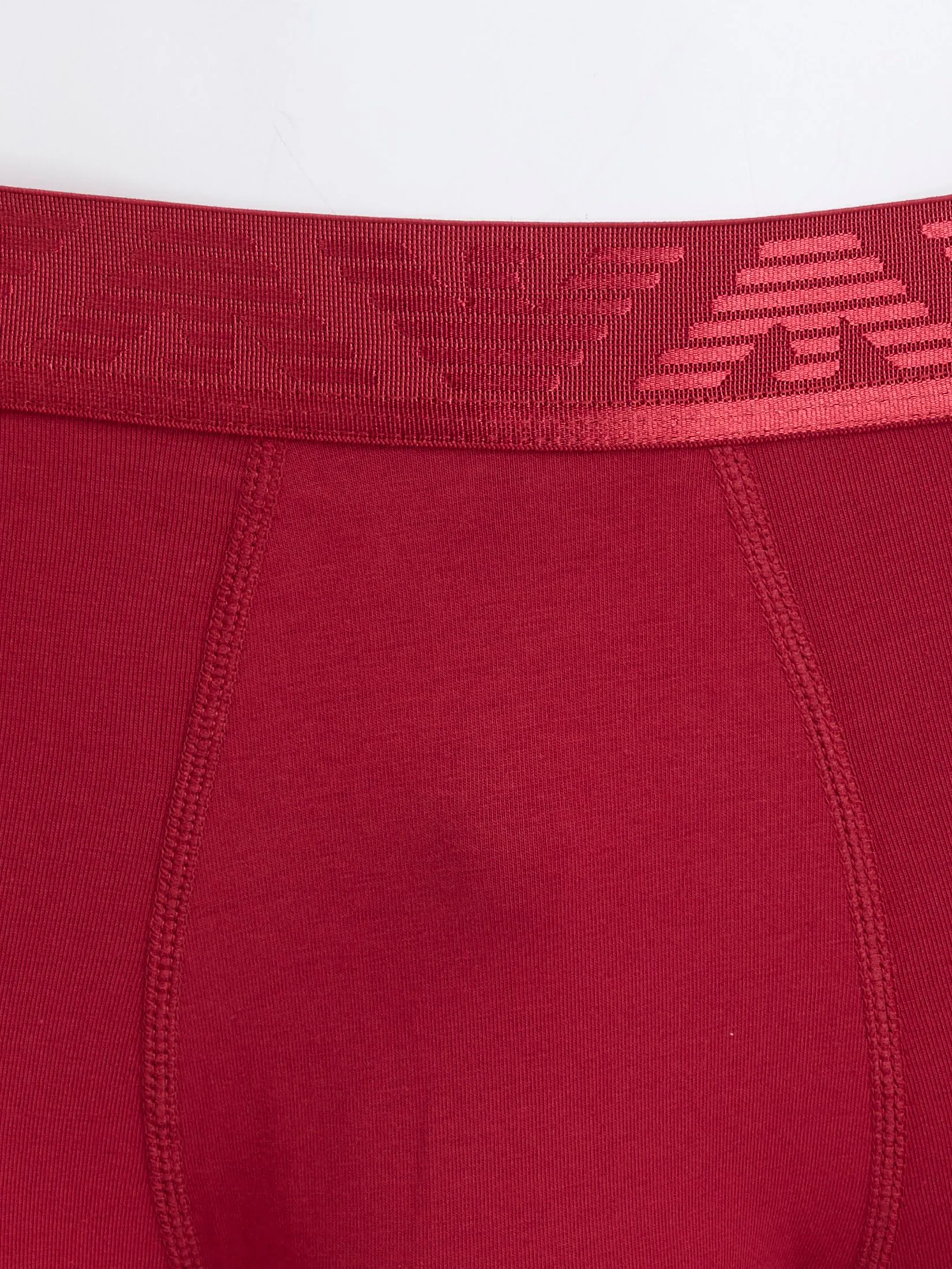 EMPORIO ARMANI Men Trunk 3 Pack FW25 M5058 Rhubarb/Black/Ar.Blu