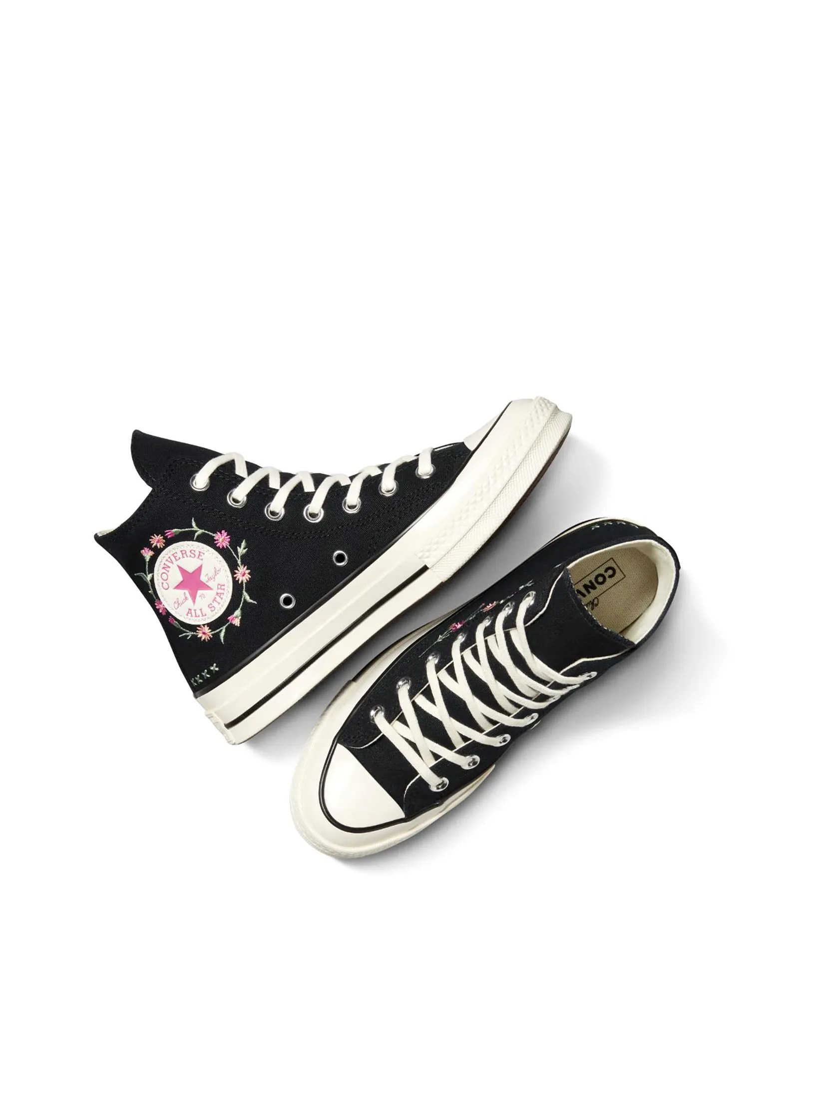 CONVERSE Women Sneakers Chuck 70 Joyful Florals Hi Black