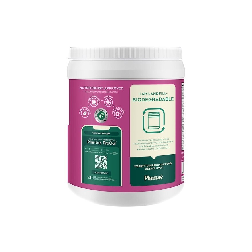 Plantae Plant Protein +Superfoods Mixed Berries 800 g.