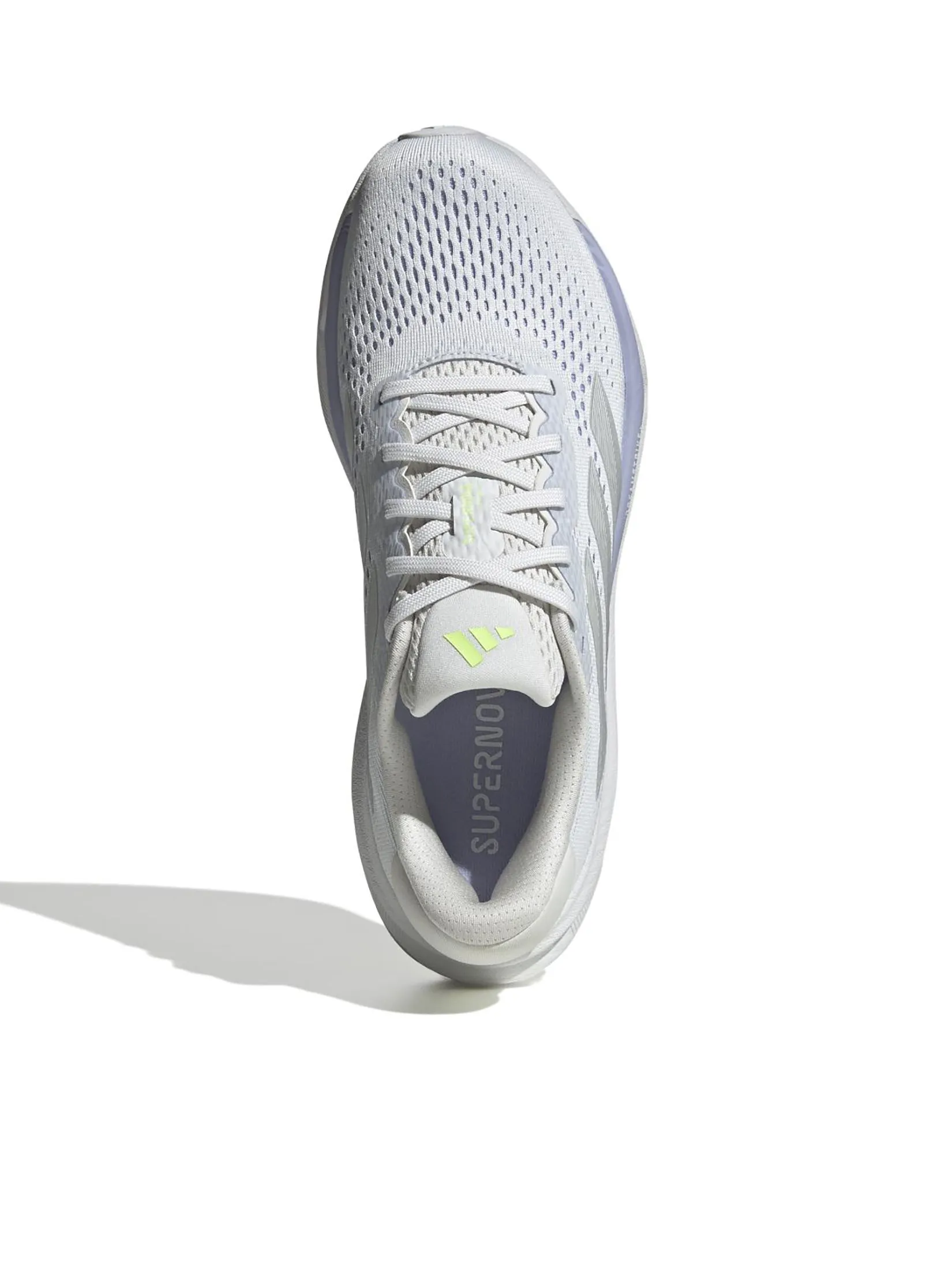 ADIDAS Women Running Shoes Supernova Stride 2.0 IH8658 Crystal White / Matte Silver / Violet Tone