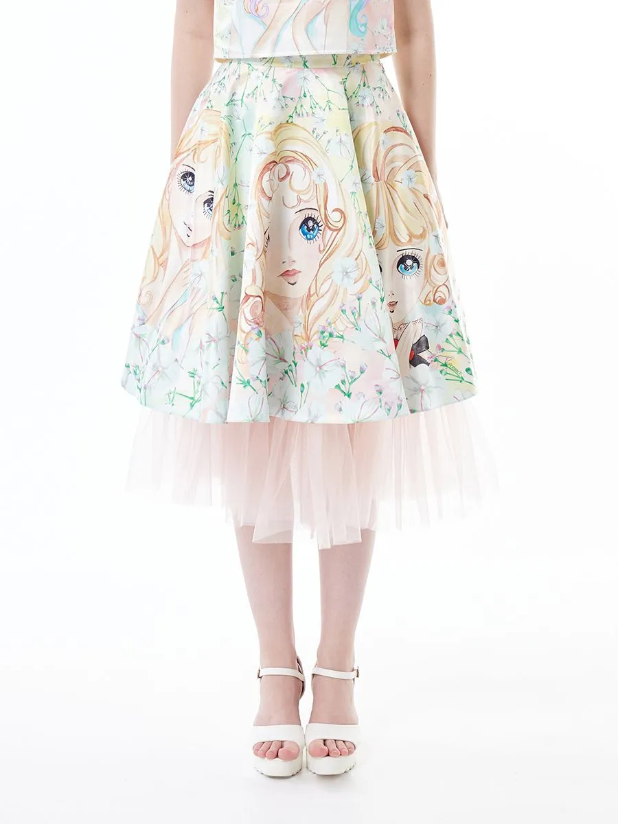 ICONIC WOMAN RAINBOW MILA SKIRT Size - L