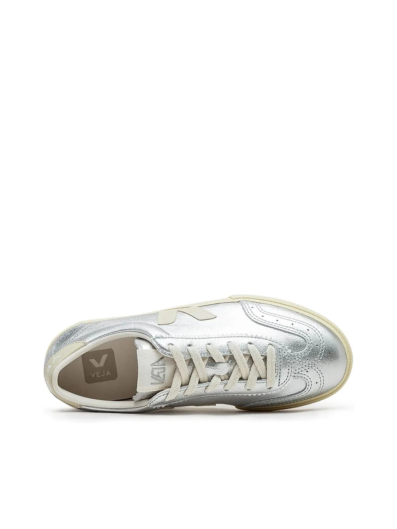 VEJA Women Sneakers Volley SS25 Silver Pierre