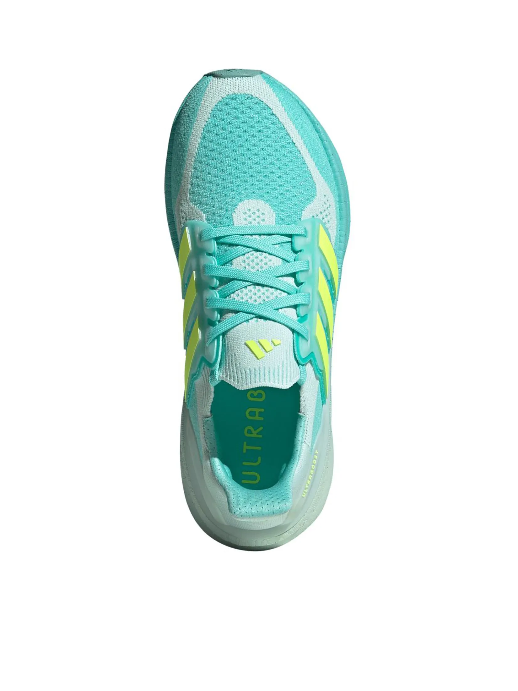 ADIDAS Women Running Shoes Ultraboost 5 JQ2911 Flash Aqua / Hi-Res Yellow / Halo Mint