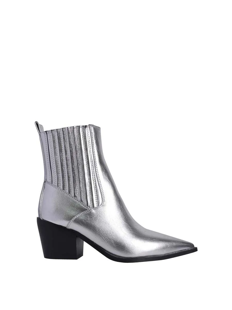 VILLAINS SF MARTHA Boot SILVER Size - 37 EU