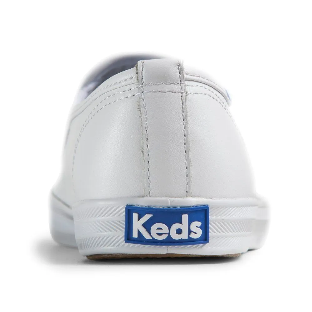 KEDS White Keds Champion Core Slip Leather