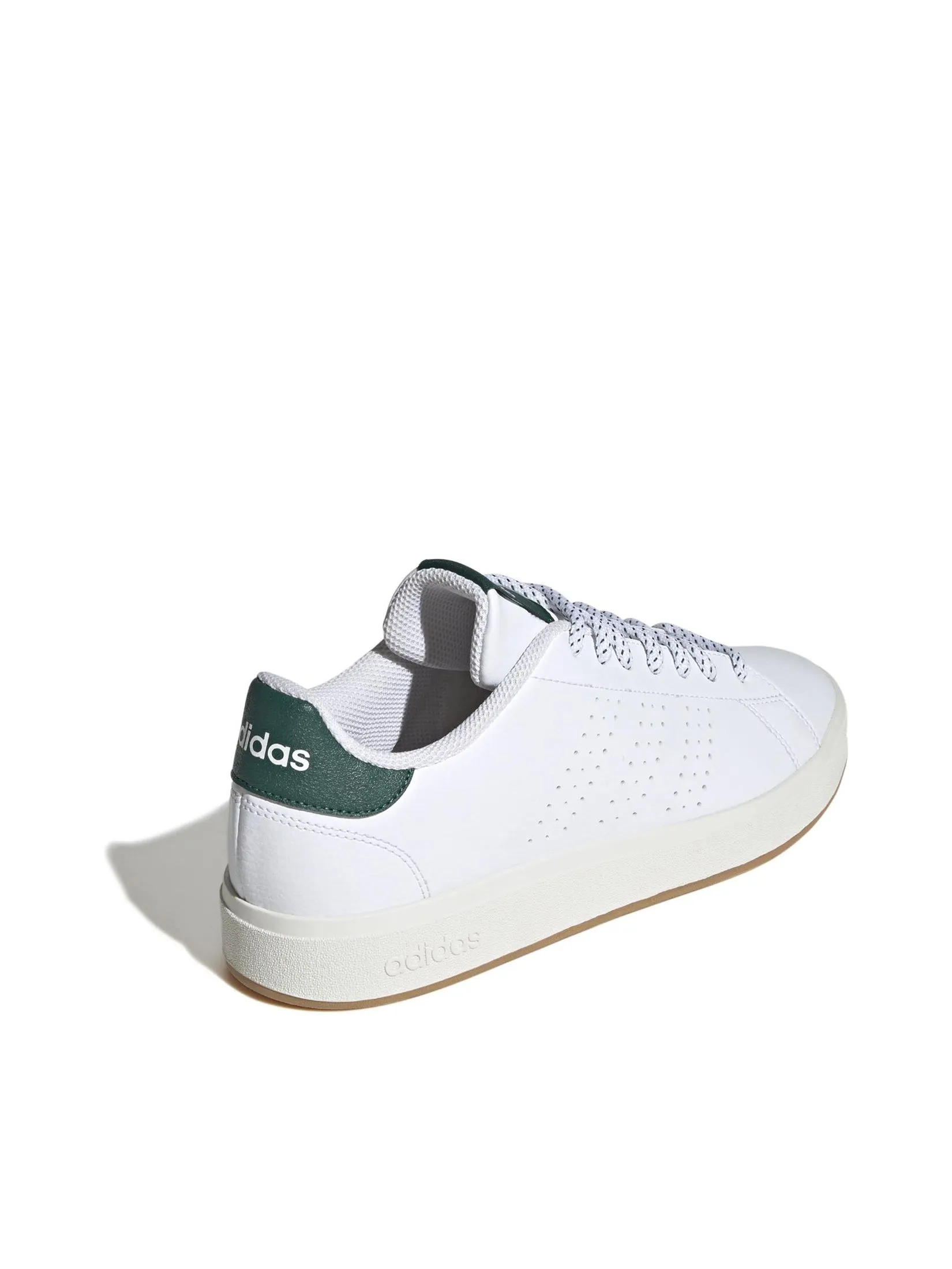 ADIDAS Men Sneakers Advantage Base 2.0 JH8620 Ftwr White / Ftwr White / Collegiate Green