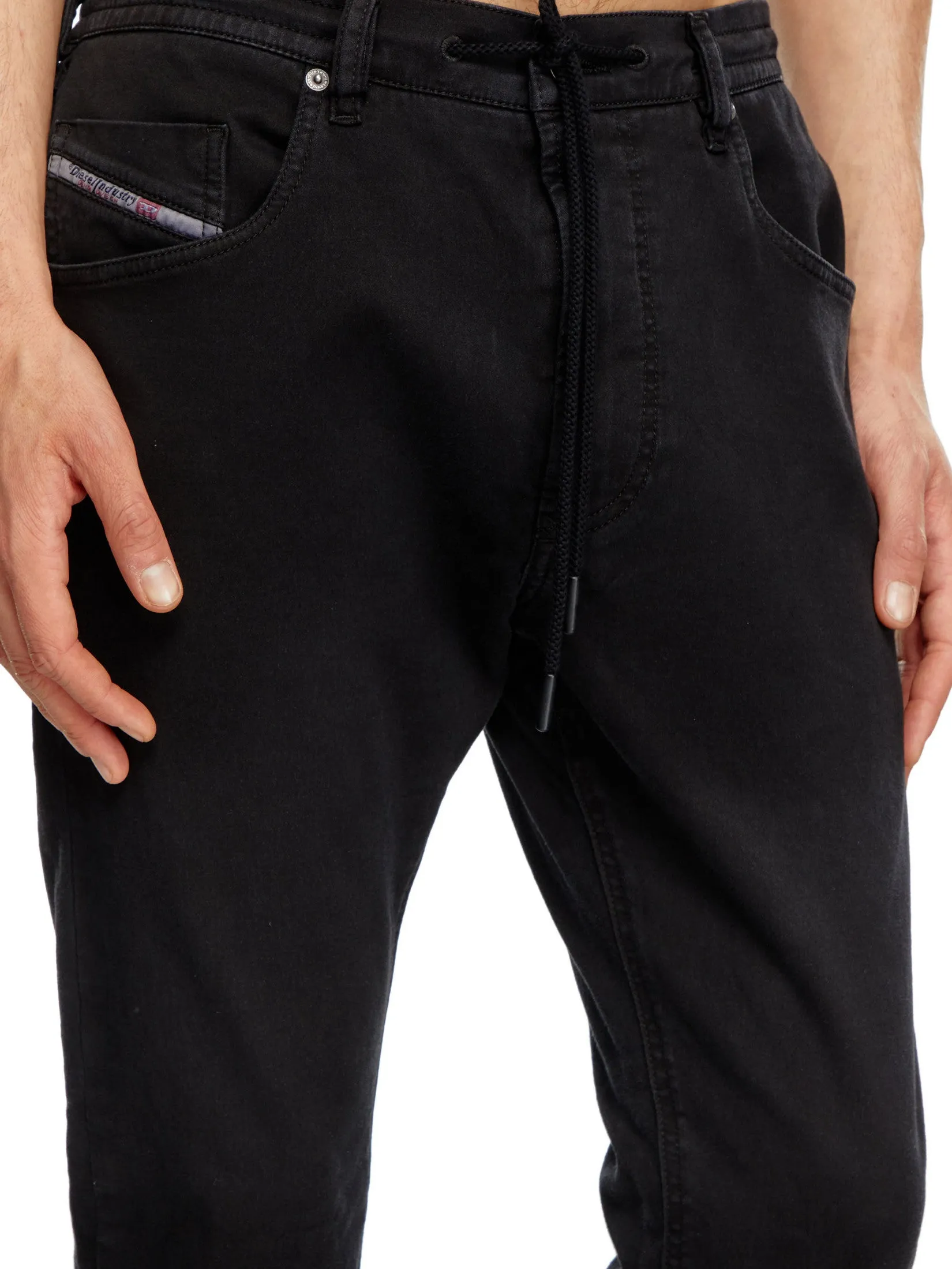 DIESEL Men Jeans Pants 2032 D-KROOLEY-B JOGG Sweat je Black
