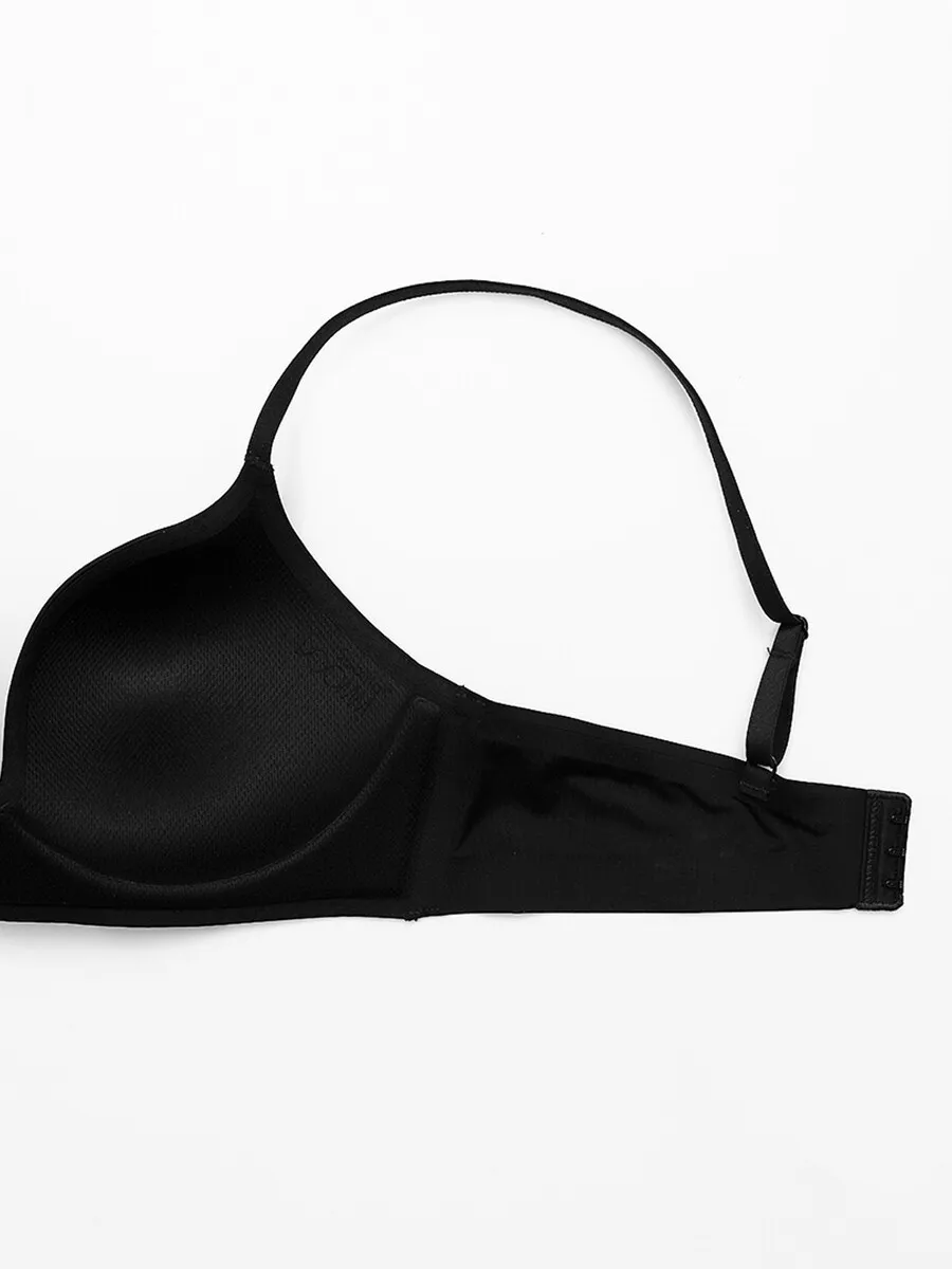 SABINA Soft Doomm Women Seamless Wireless Bra - Black