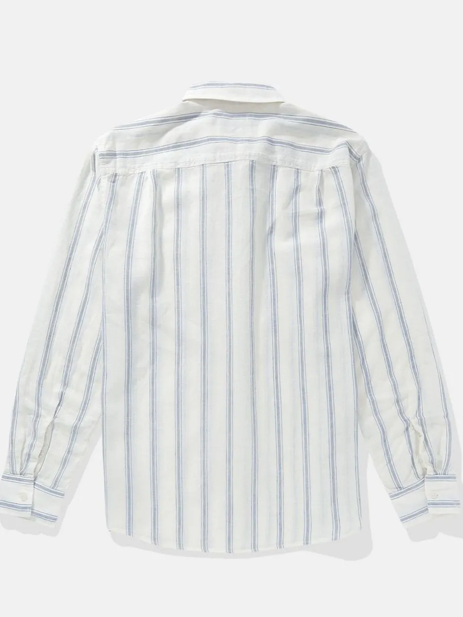 AMERICAN EAGLE MEN CF CSC LINEN SHIRT 106 CREAM