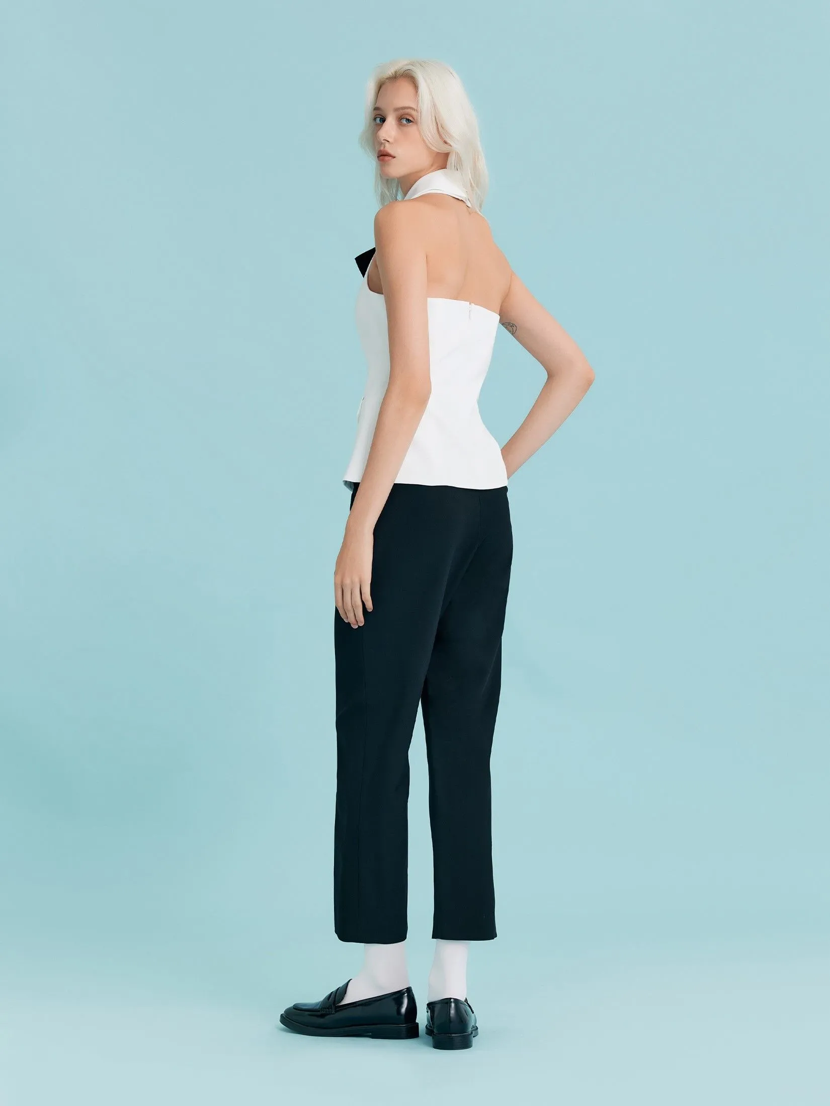 ASV (RS25)Nasrin Wome Tapered Pants Black