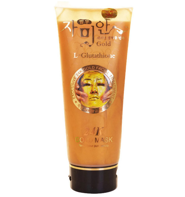 Золотая маска для зрелой кожи с глутатионом 24K 220 мл