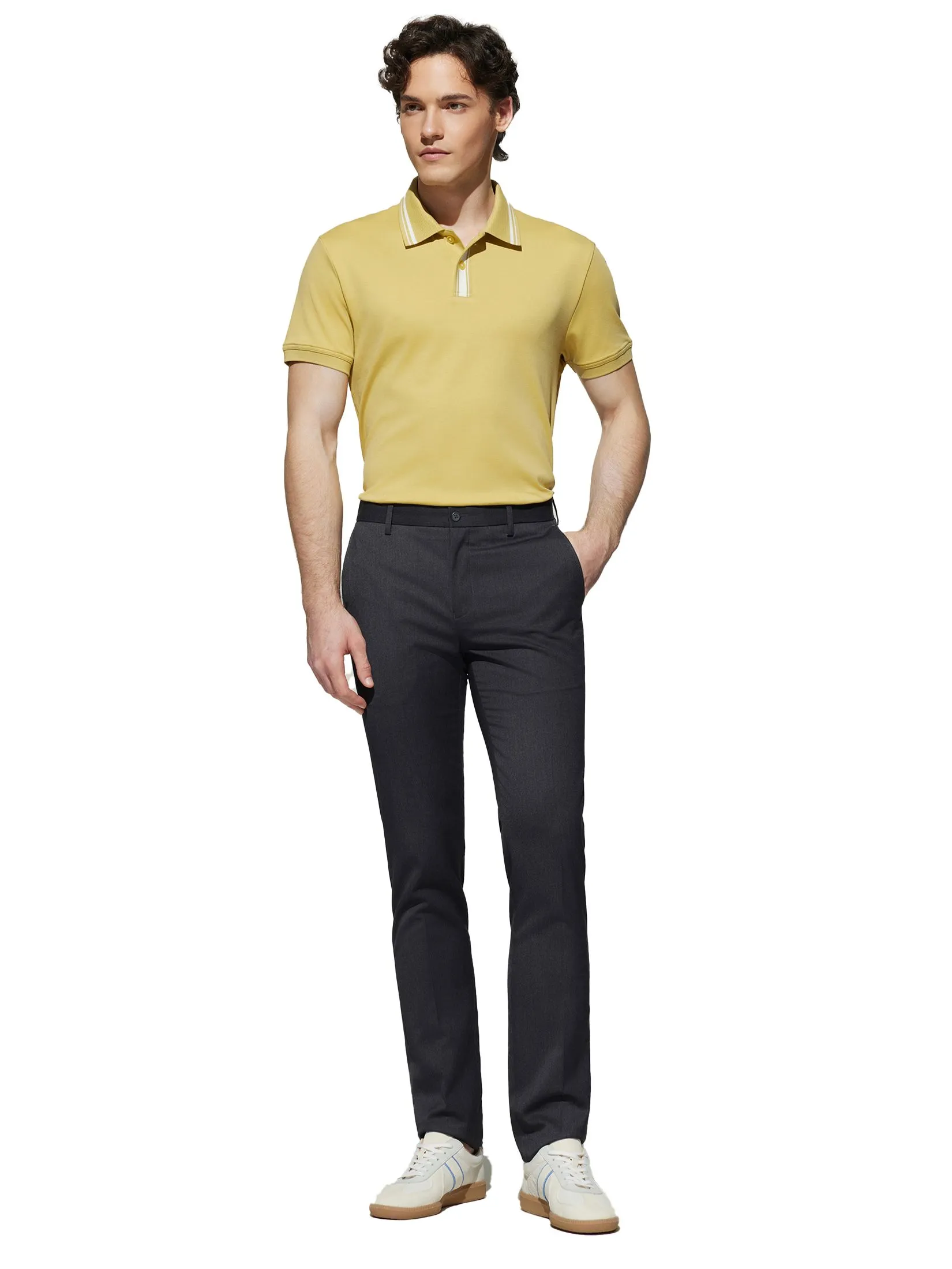 G2000 Men Clothing 3M Sweat -Wicking Suit Pants  Slim Fit - 5115354397 - Dark Grey