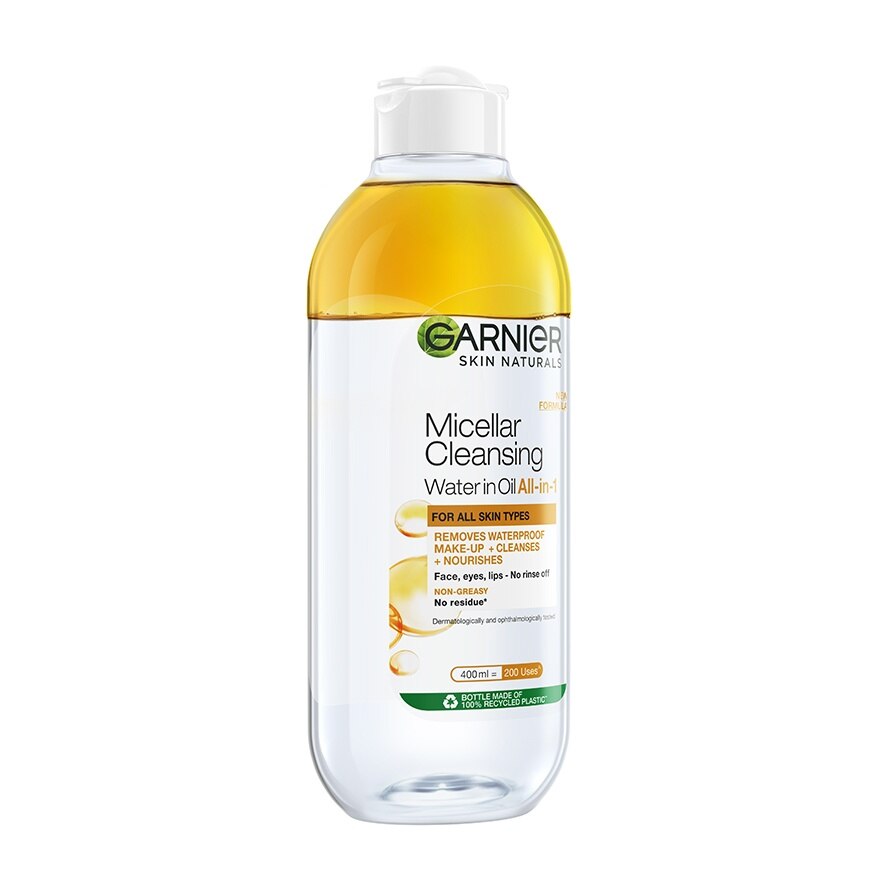 Garnier Skin Naturals Micellar Cleansing Water in Oil All-in-1 400 Ml.