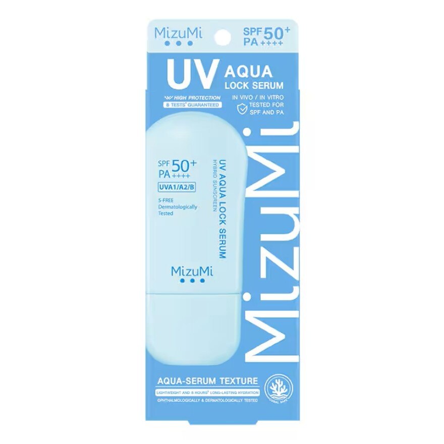 MizuMi UV Aqua Lock Serum Hybrid Sunscreen SPF50+ PA++++ 40g.