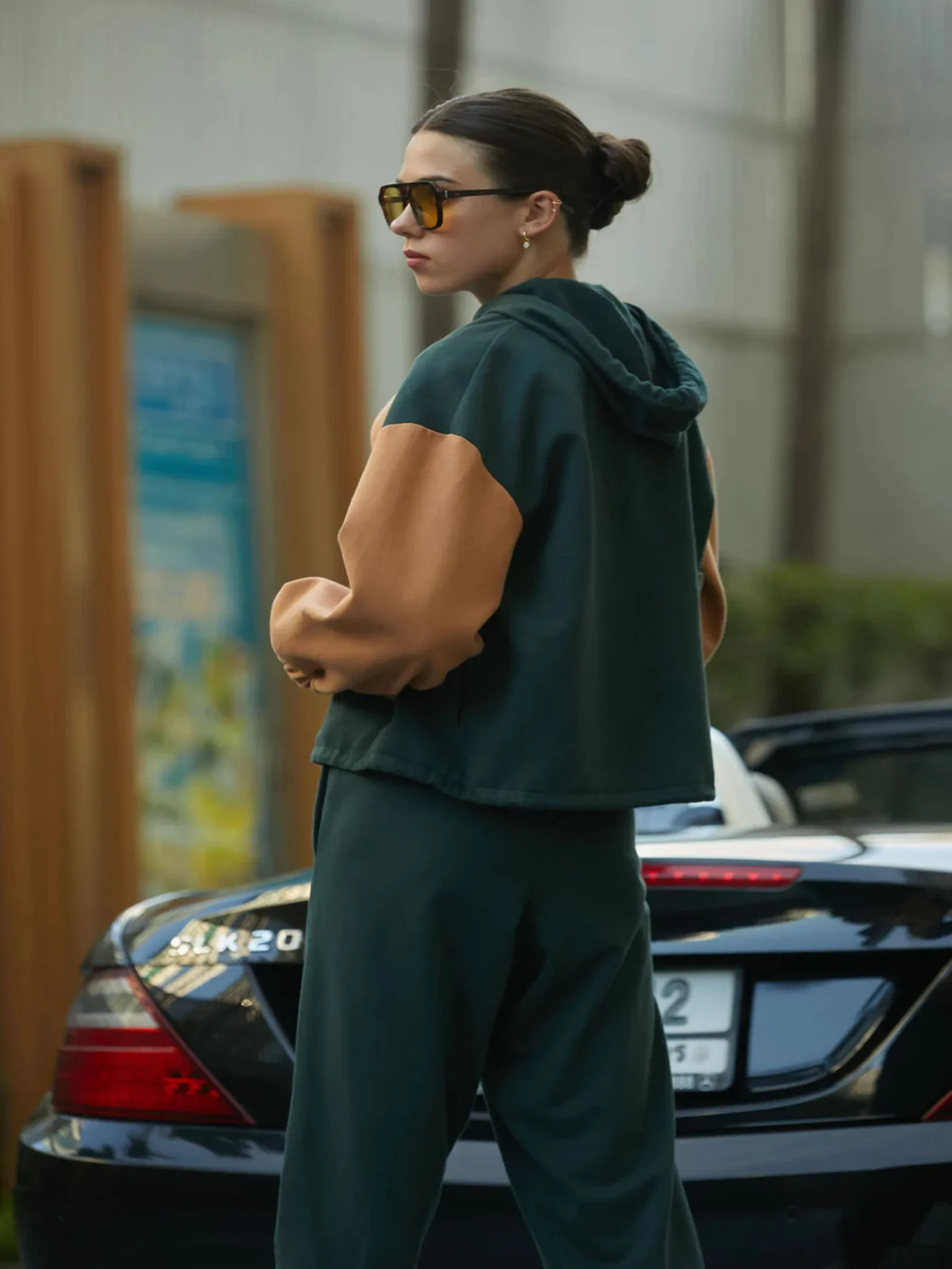 LAYNE LAYNE LUCA JACKET IN GREEN