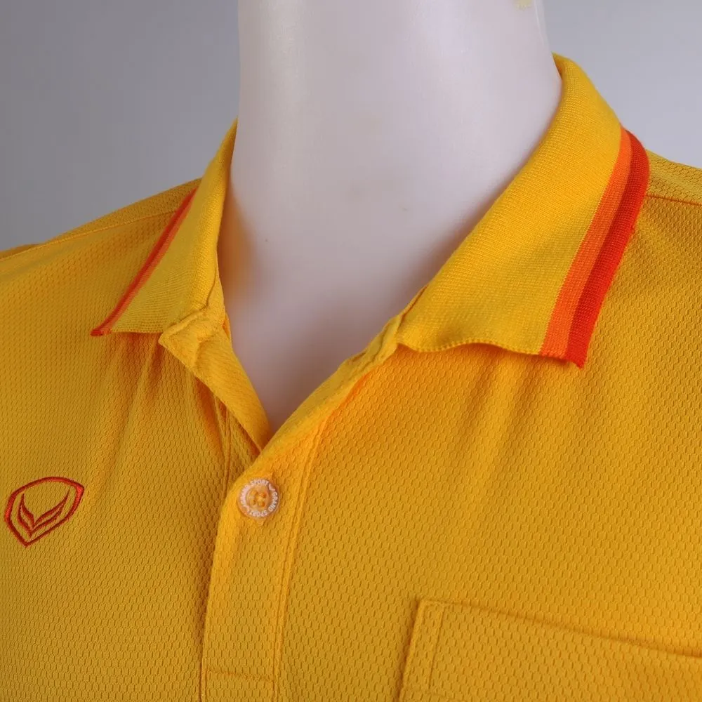 GRAND SPORT Yellow Men's polo shirt (012588)