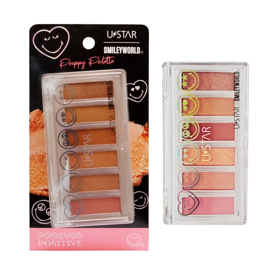 Ustar Smileyworld Preppy Palette 6g. - Multi-Color