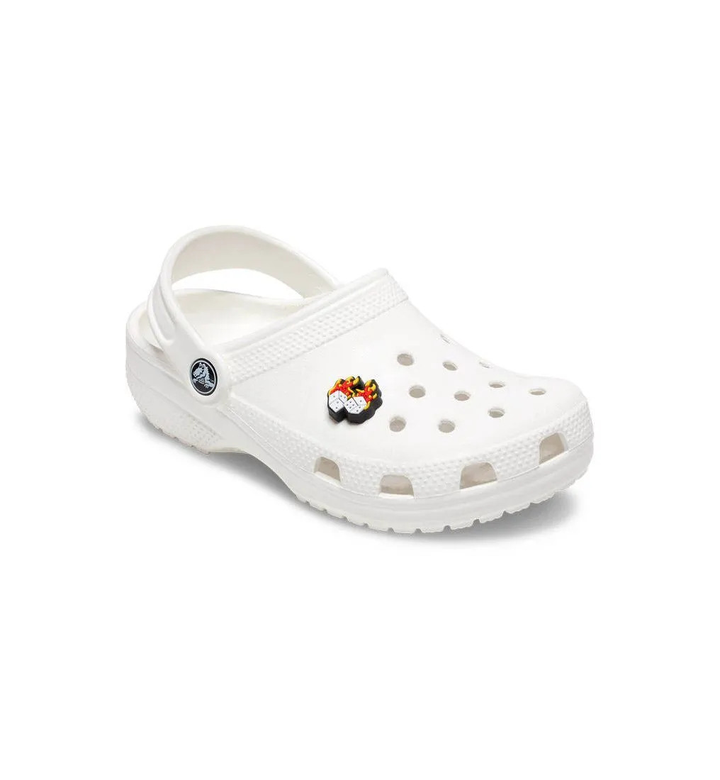 CROCS Jibbitz Shoes Charm Dice on Fire Multi Color - CR024AC080CTTH