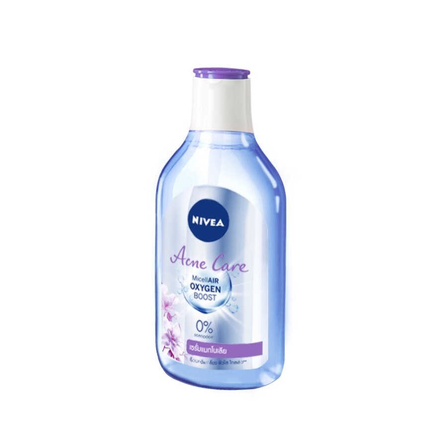 Nivea Micellair Oxygen Boost Acne Care 400 Ml. คลีนซิ่ง เช็ดเครื่องสำอาง