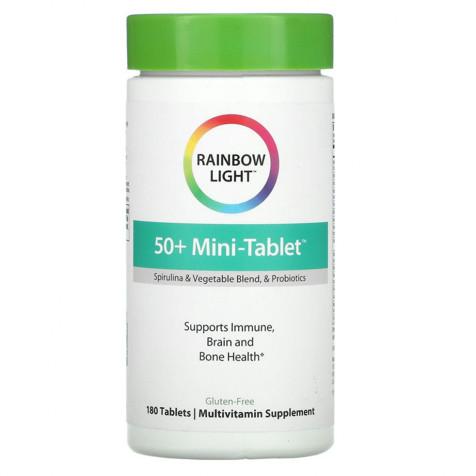 Rainbow Light, 50+ Mini-Tablet, 180 таблеток - RLT-11343-180 шт.