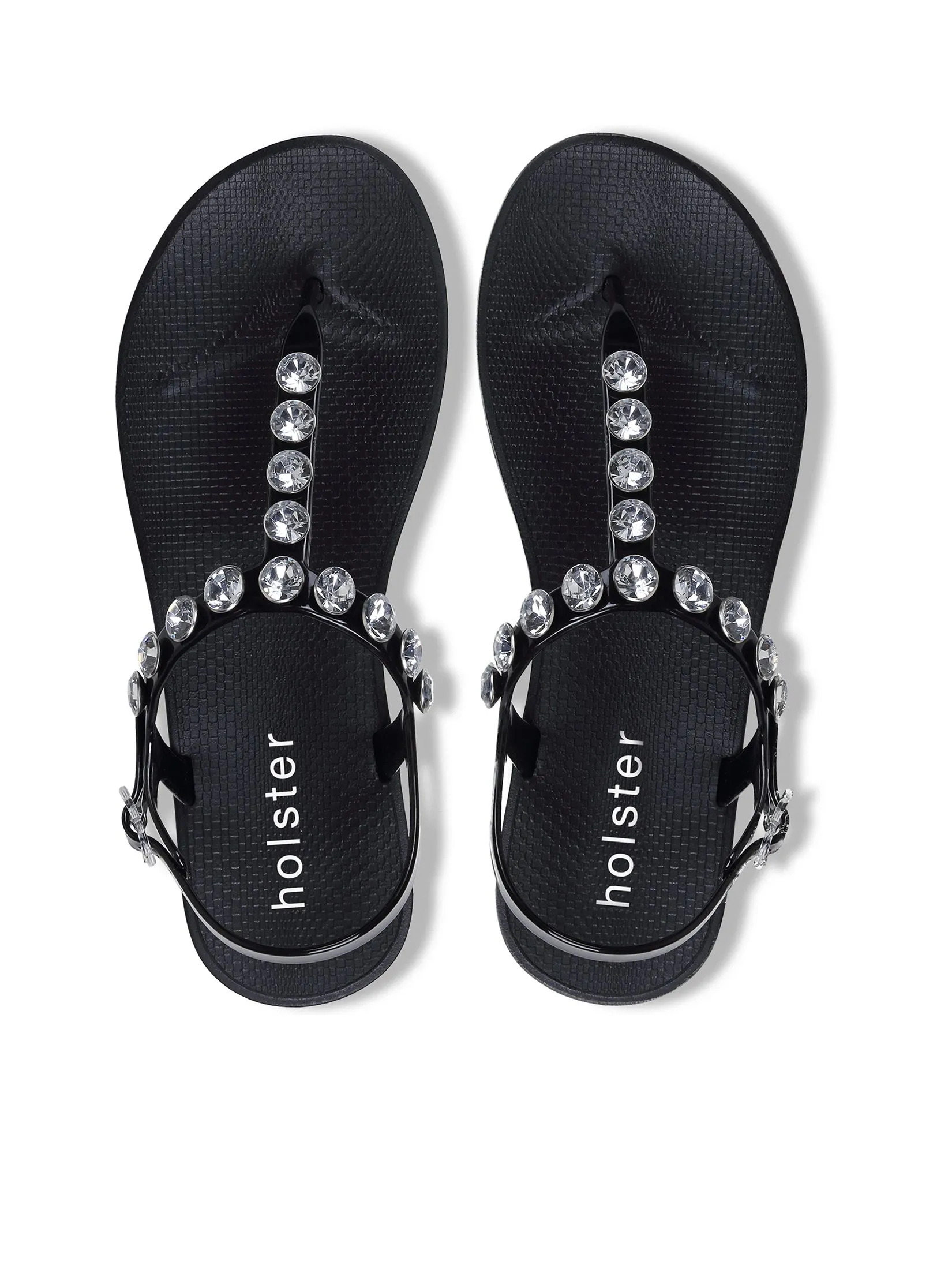 HOLSTER Women Sandals Stargazer Solid Black