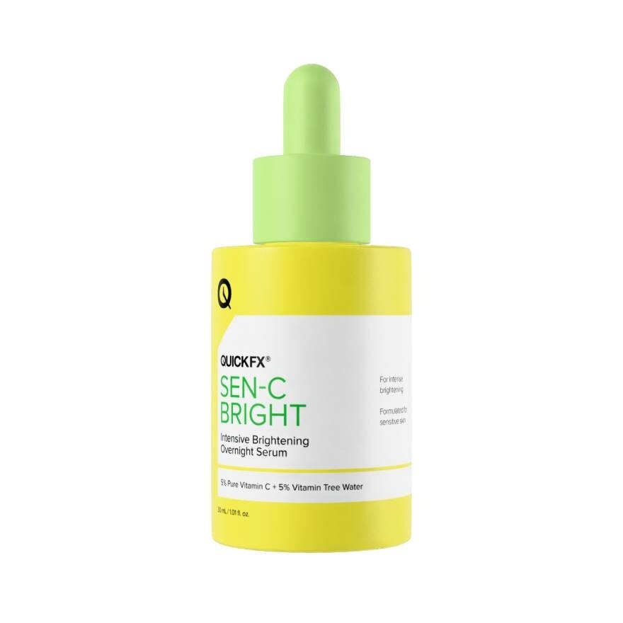 Quickfx Sen-C Bright Intensive Brightening Overnight Serum 30ml.