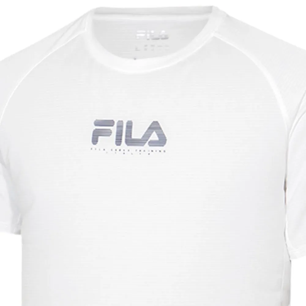 FILA Men Training T-Shirt Active White - FI039AP049EITH