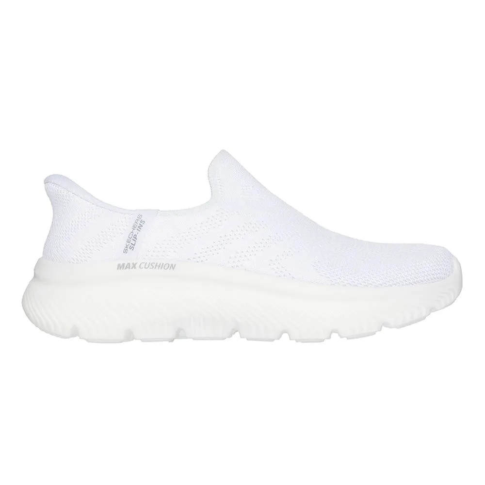 SKECHERS Slip-ins®: GO WALK® Max Cushioning® Hyper Burst® - Cleo Women Training Shoes White - SK108SH600EMTH