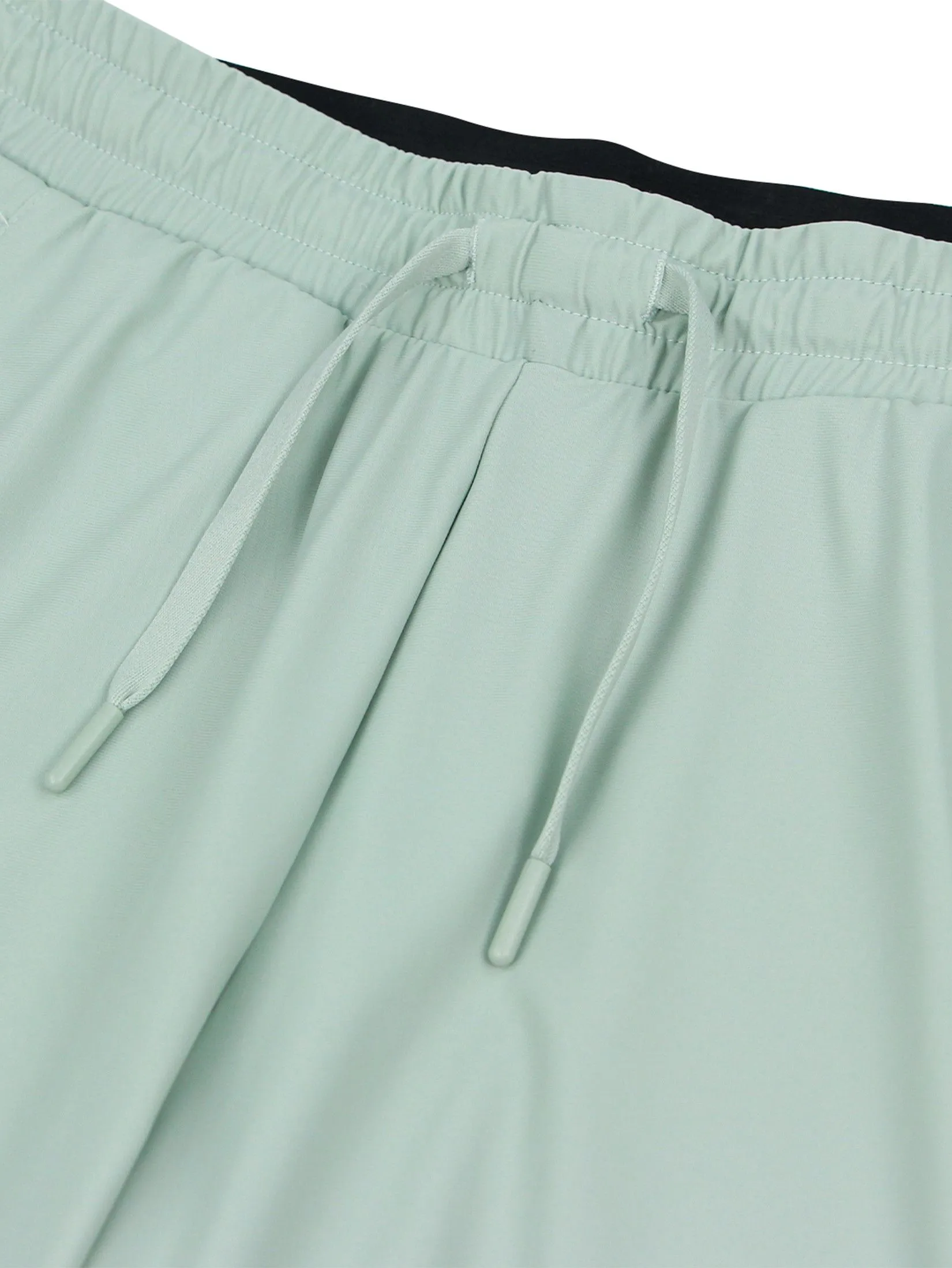 GIORDANO Men's Regular Ice Cool Shorts (G-Motion) Aqua Gray green