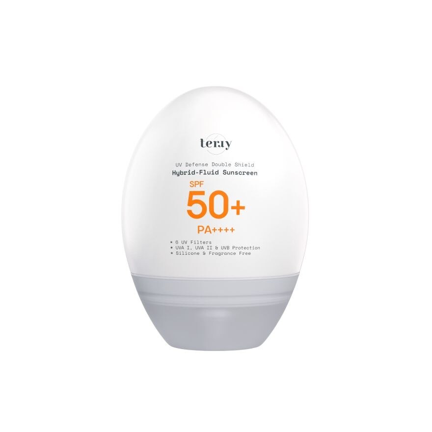 Terry UV Defense Double Shield Hybrid-Fluid Sunscreen SPF50+ PA++++ 30ml.