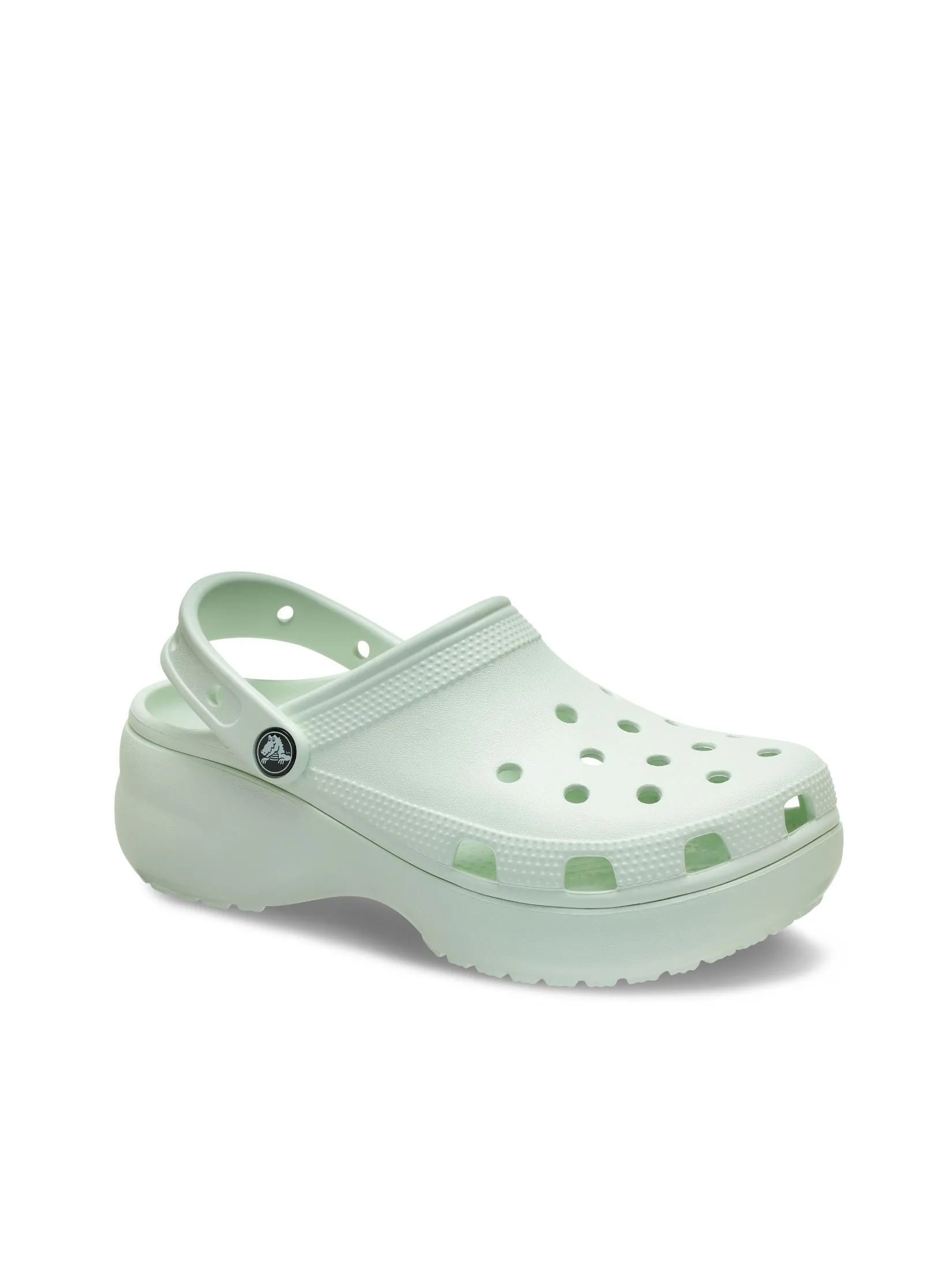 CROCS WOMEN'S CLASSIC PLATFORM CLOG - MINT TINT