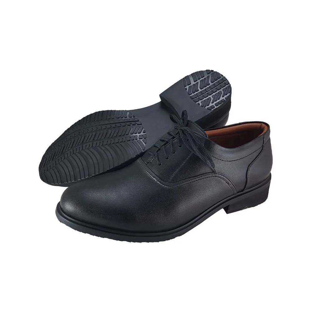 FREEWOOD SHOES leather biz laced B5839801-black
