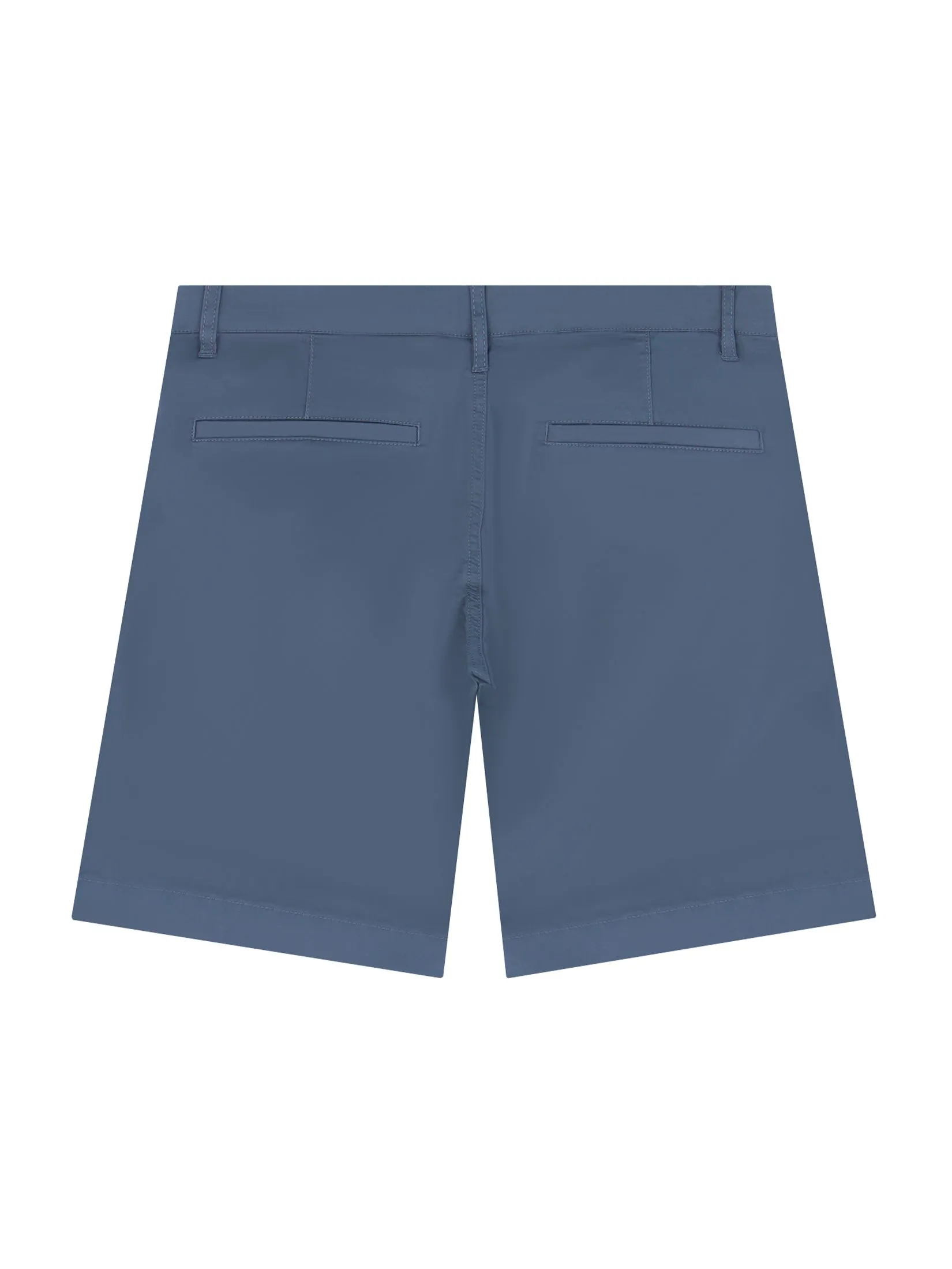 GIORDANO Men's Slim Taper Shorts (180° Elastic Waist) Neptune blue