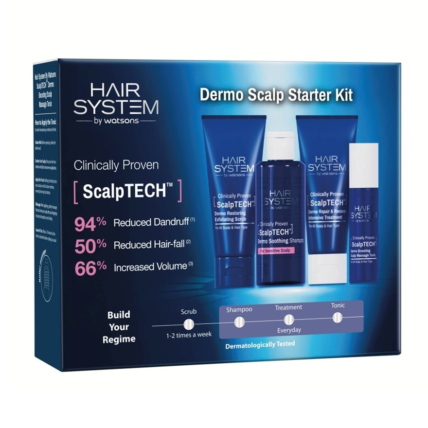 Hair System by Watsons ScalpTECH Dermo Scalp Starter Kit