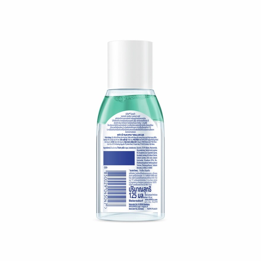 Nivea Micellar Water Derma Acne Care 125 Ml.