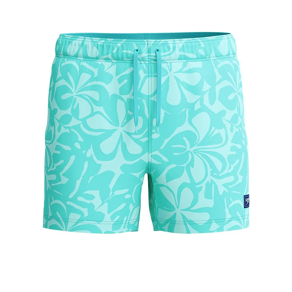 SPEEDO Men Swim Shorts Print Redondo Edge Volley 14" Blue - SP111SP014EJTH