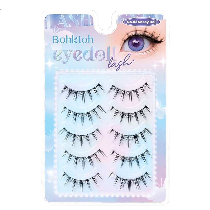 Bohktoh Eyedoll Lash 5pairs 03 Sassy Doll - 03 Sassy Doll