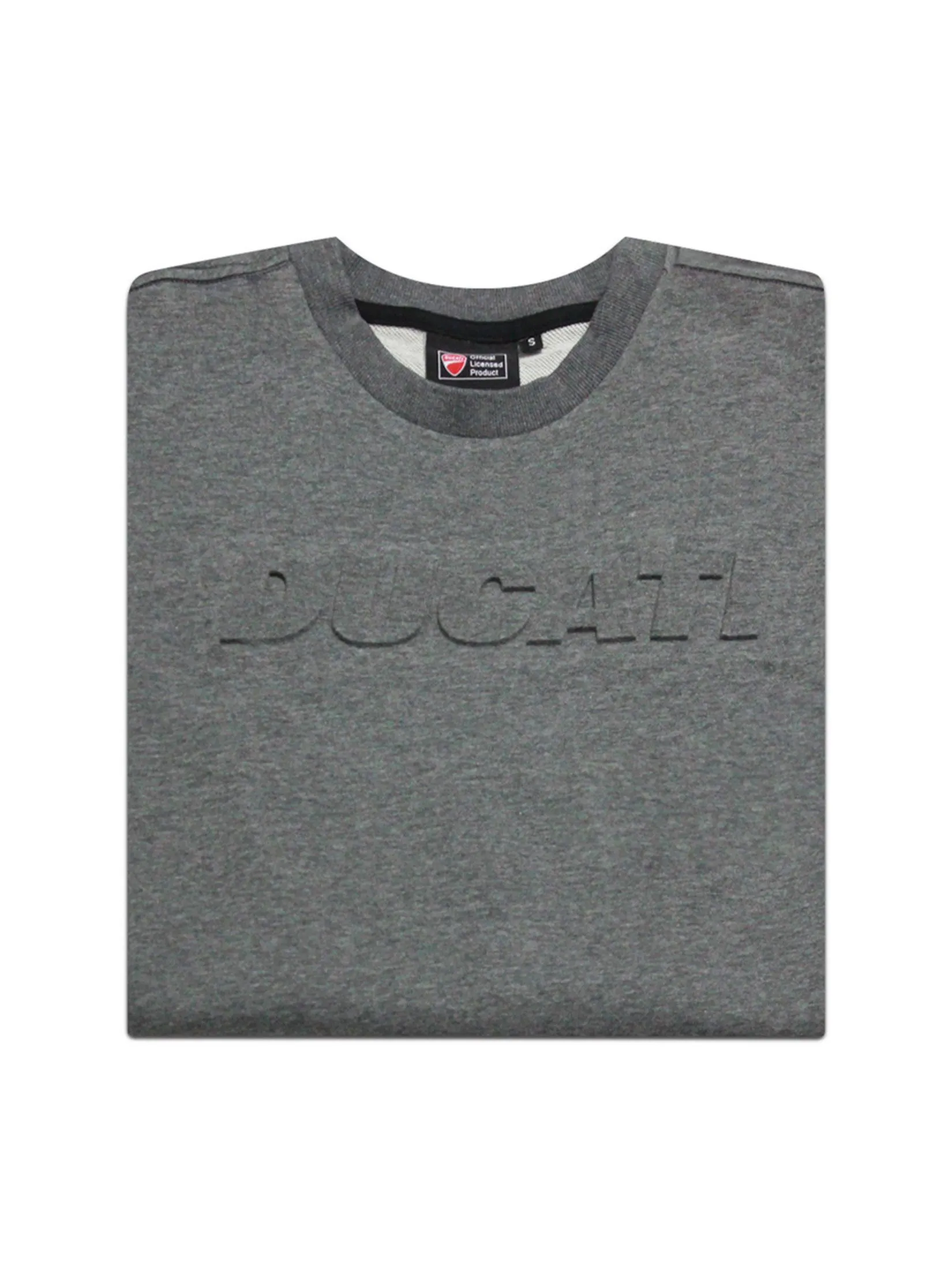 DUCATI Grey Sweater Woman Long sleeve T-Shirt  DCT 52 069