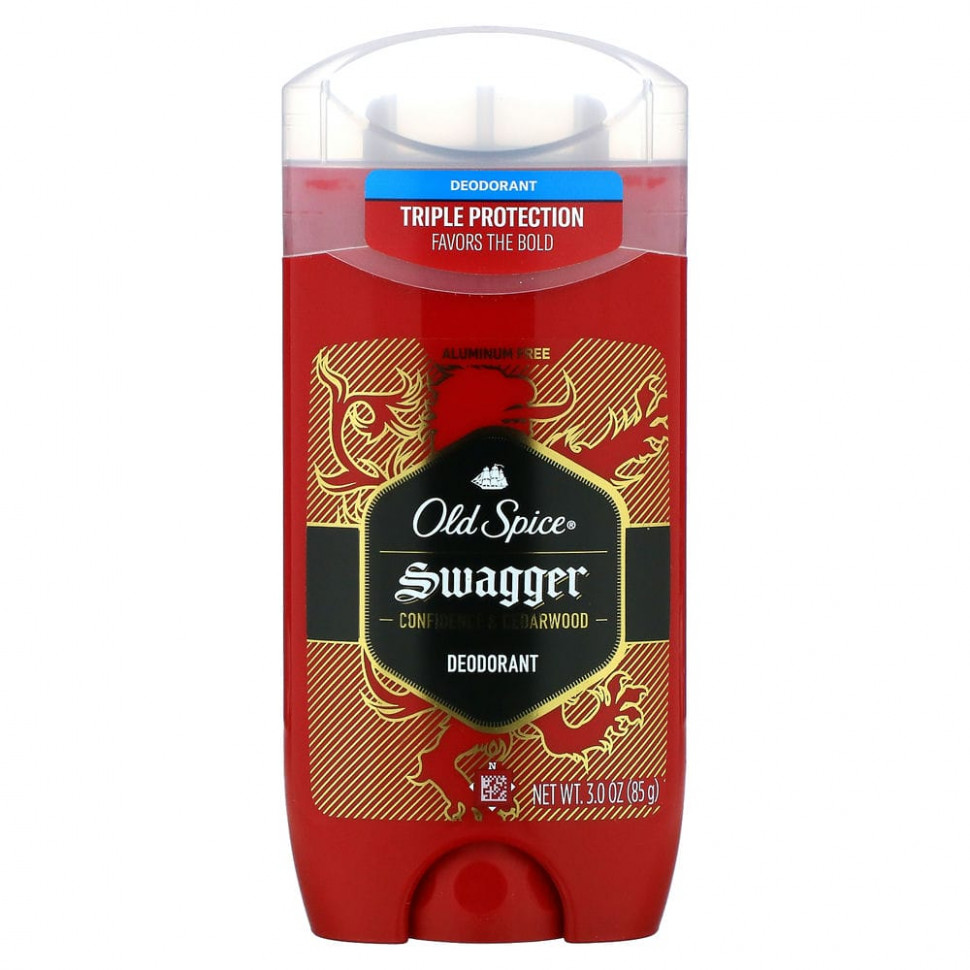 Old Spice, Дезодорант, Swagger, кедр, 85 г (3 унции)