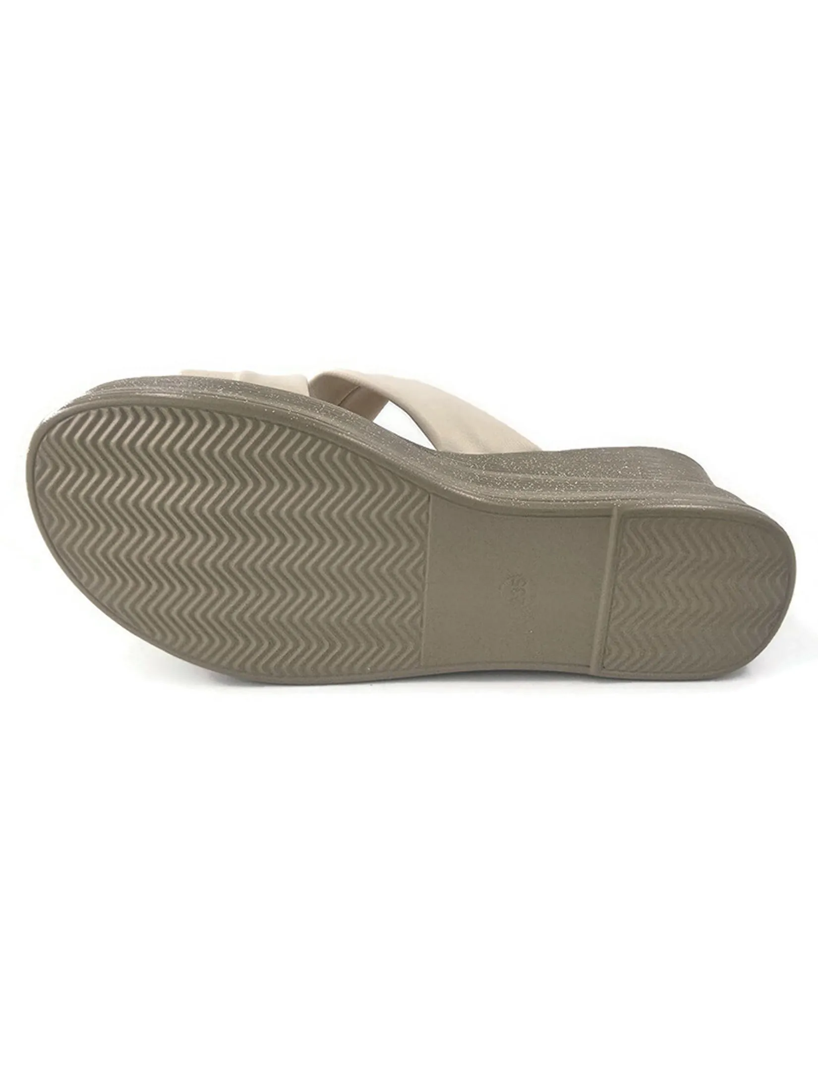 KLIN Woman Wedge Sandals Ivory