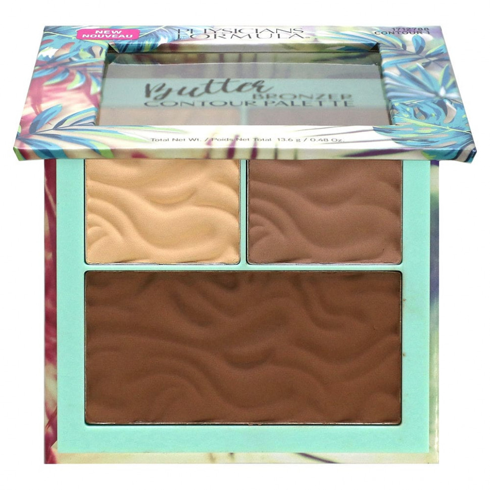 Physicians Formula, Палитра для контурирования масляных бронзаторов, 13,6 г (0,48 унции)