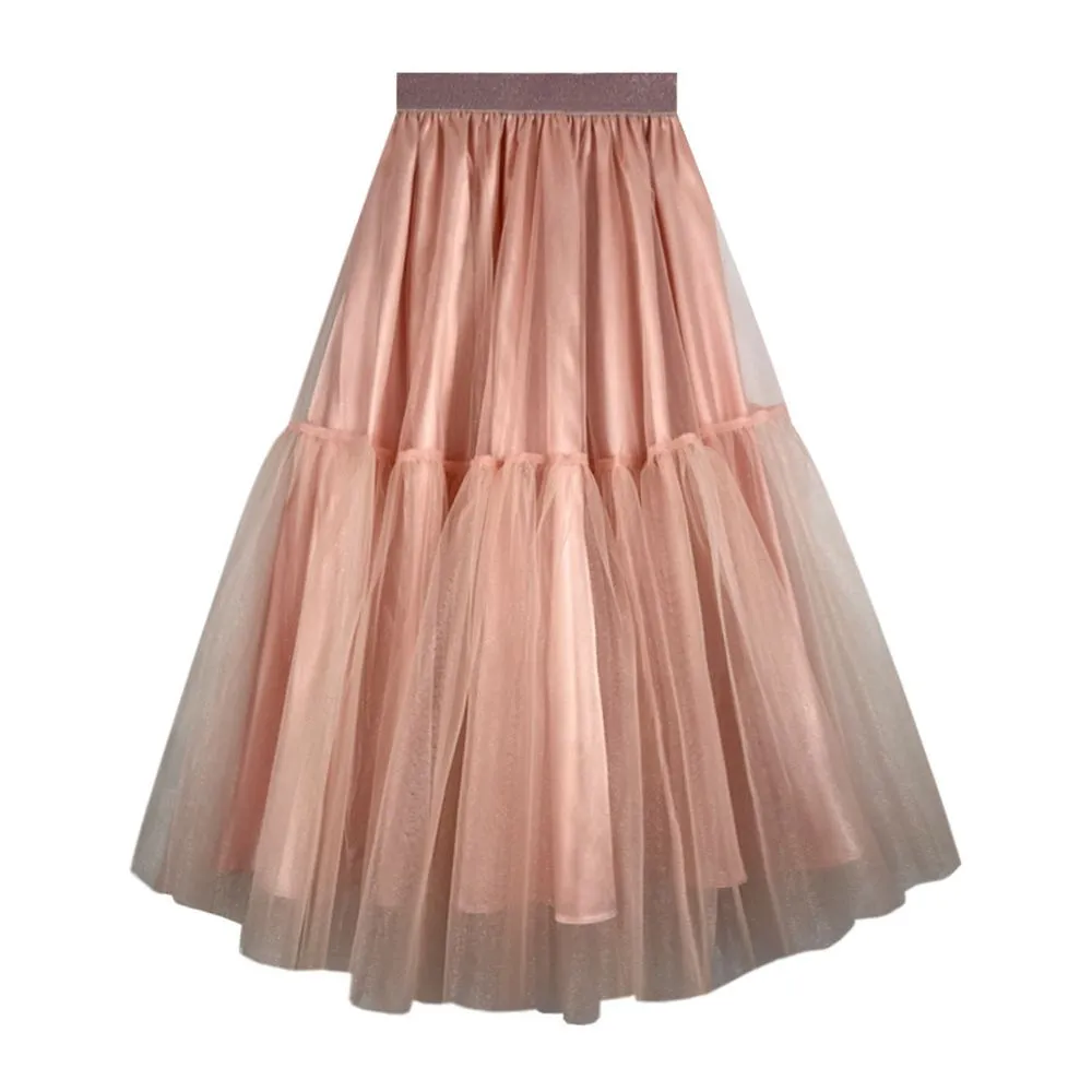 ICONIC SOFT PINK TULLE SKIRT