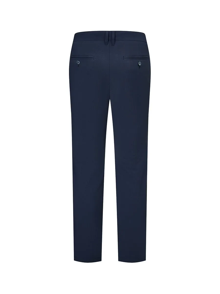 G2000 Men Clothing Sweat Wicking Multi-Way Stretch Casual Pants Extra Slim Fit - Navy