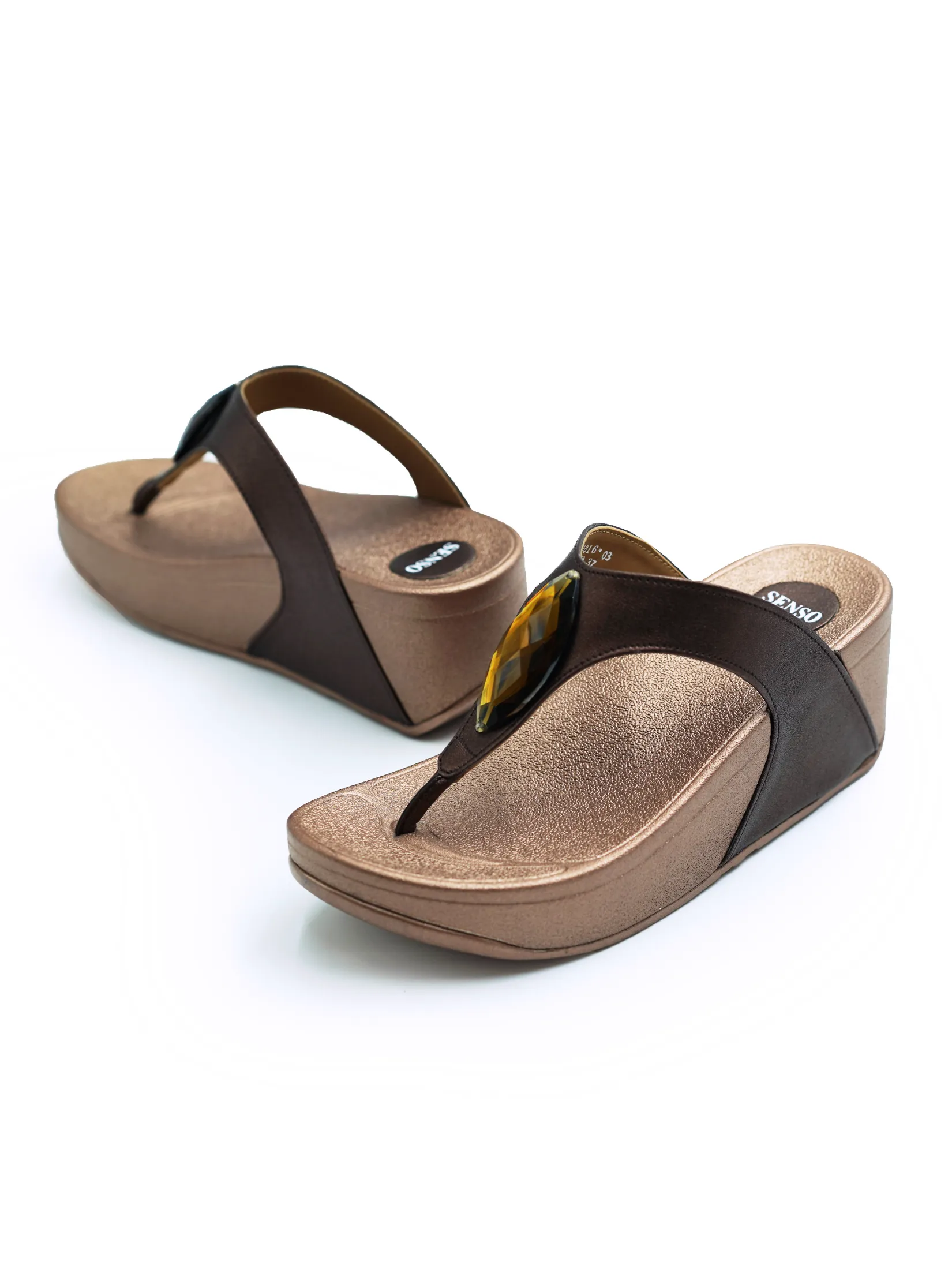 SENSO Women Comfort Sandals J81016 Brown