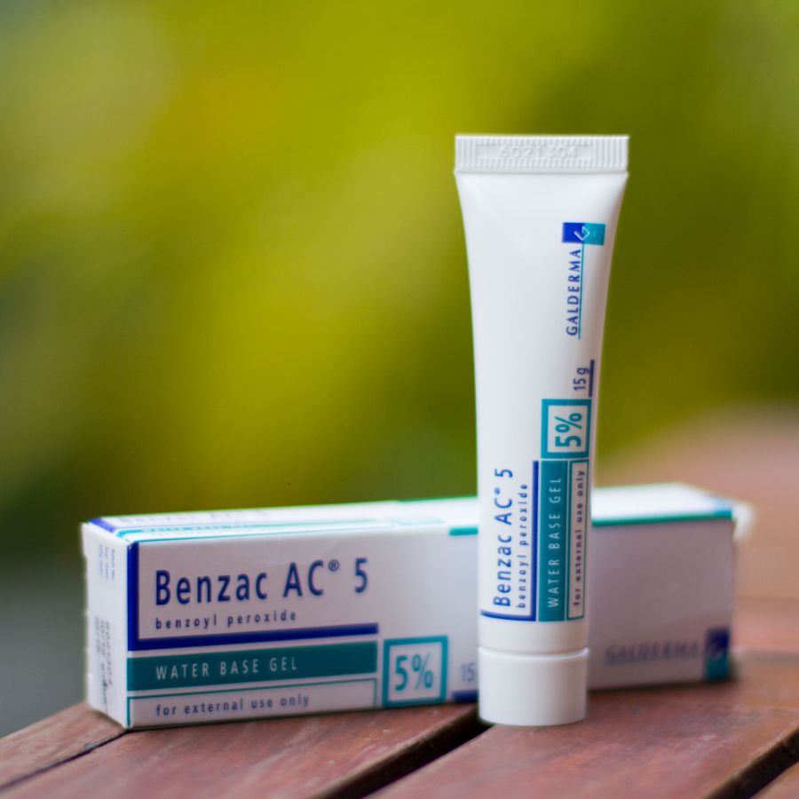 Тайский гель Базирон от угрей и прыщей 5% Galderma 15 гр