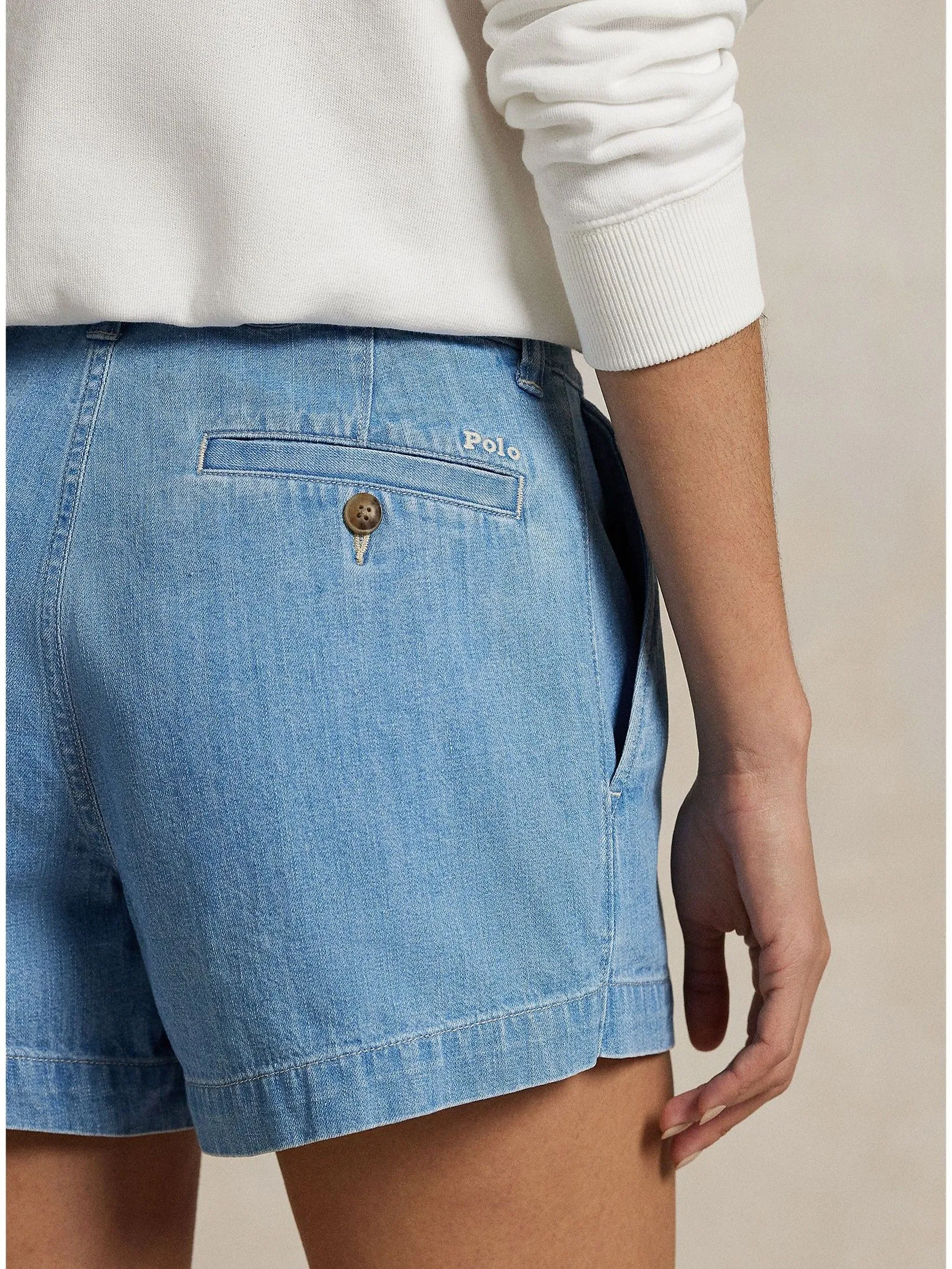 POLO RALPH LAUREN Shorts Women WMPOSHONDL20089 Blue