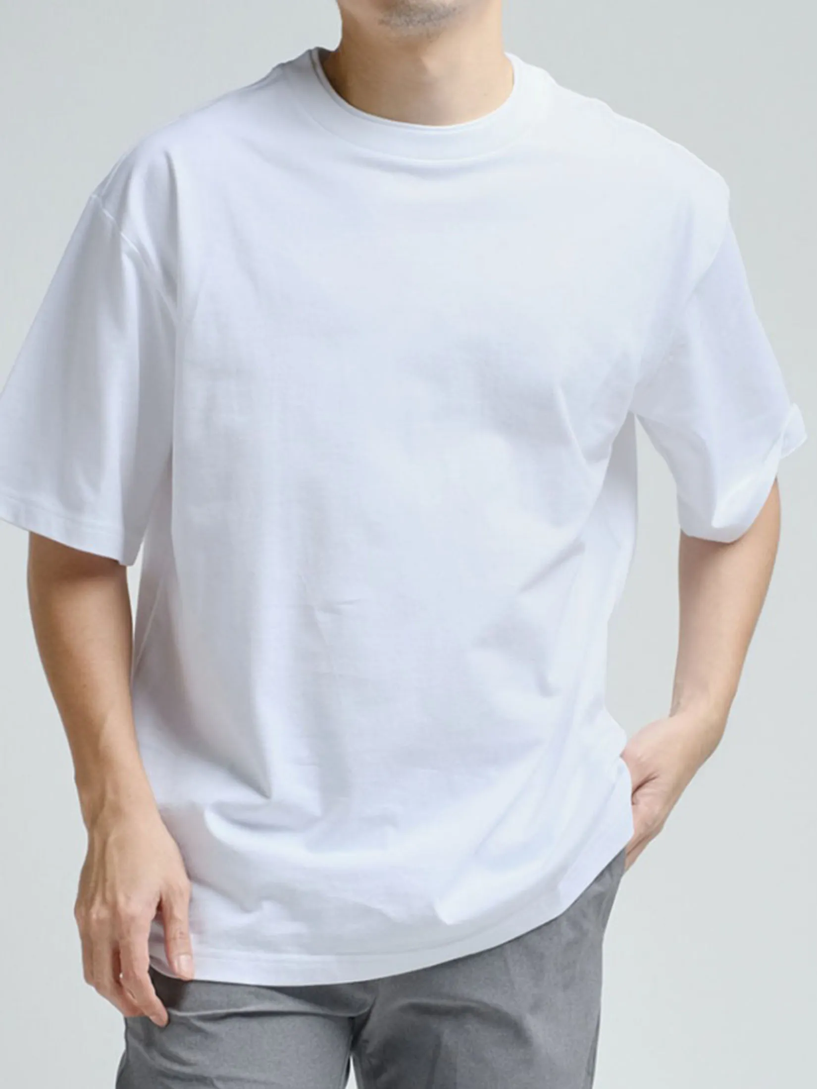 ERA-WON Oversized T-Shirt Short Sleeves White