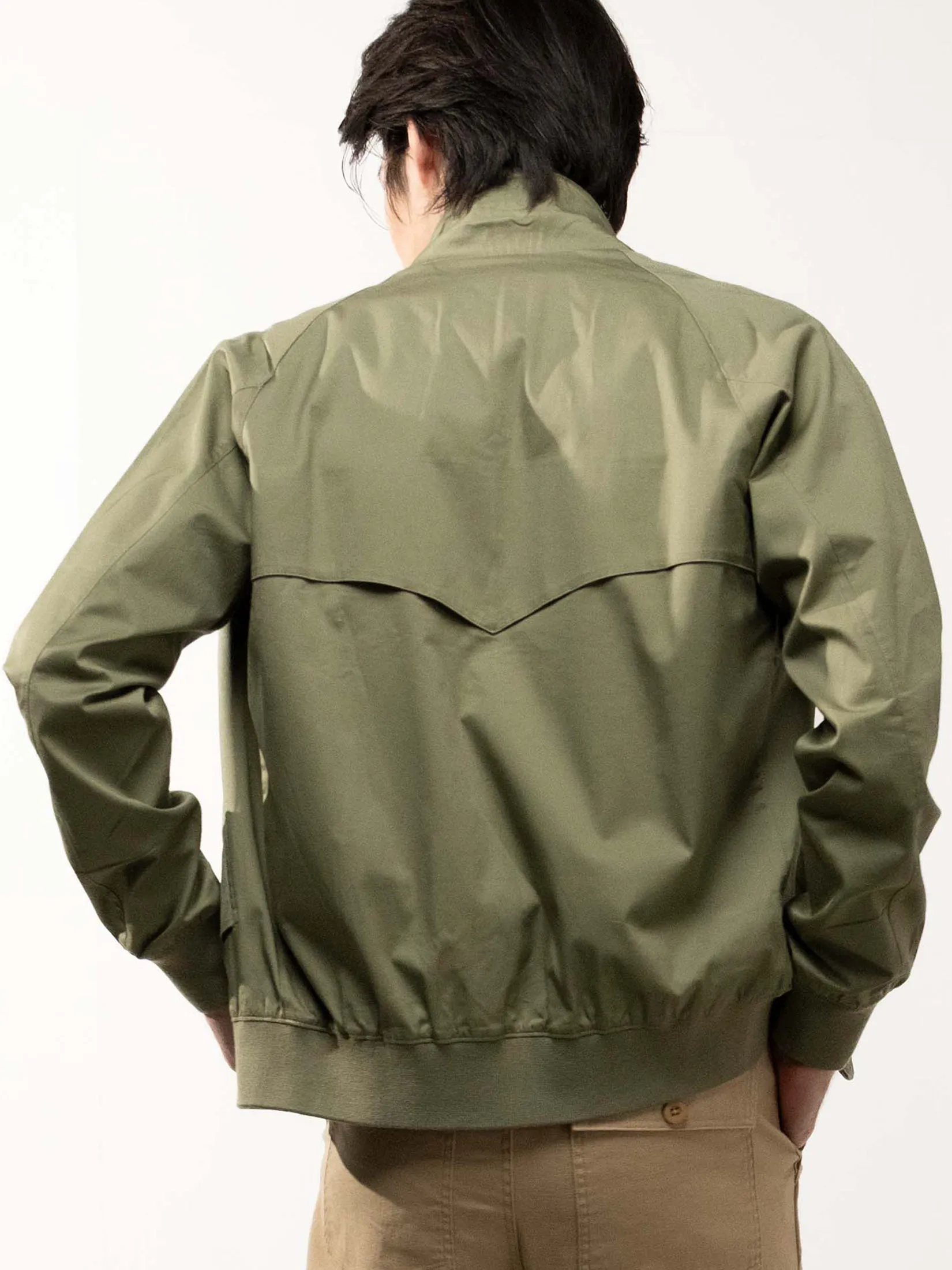 ERA-WON Harrington Jacket – Regular Fit in Green