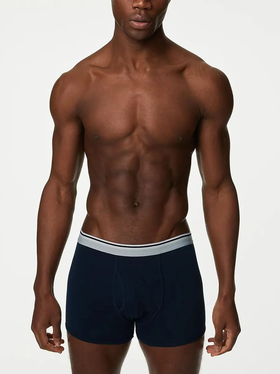 MARKS & SPENCER Men Trunks Cotton Stretch Cool & Fresh 5 pk